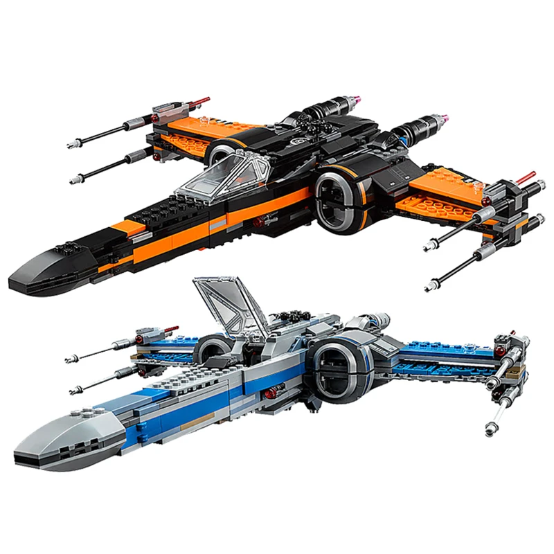 

New First Order Poe's X-wing Fighter fit legoings star wars figures city model building blocks bricks diy Toy gift kid set