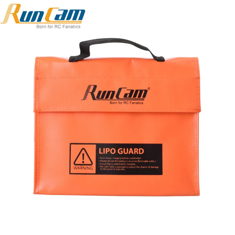 240*180*65mm RunCam Lipo Battery Handbag Guard Bag Suitcase Orange For RC Quadcopter Camera Drone DIY Part | Игрушки и хобби