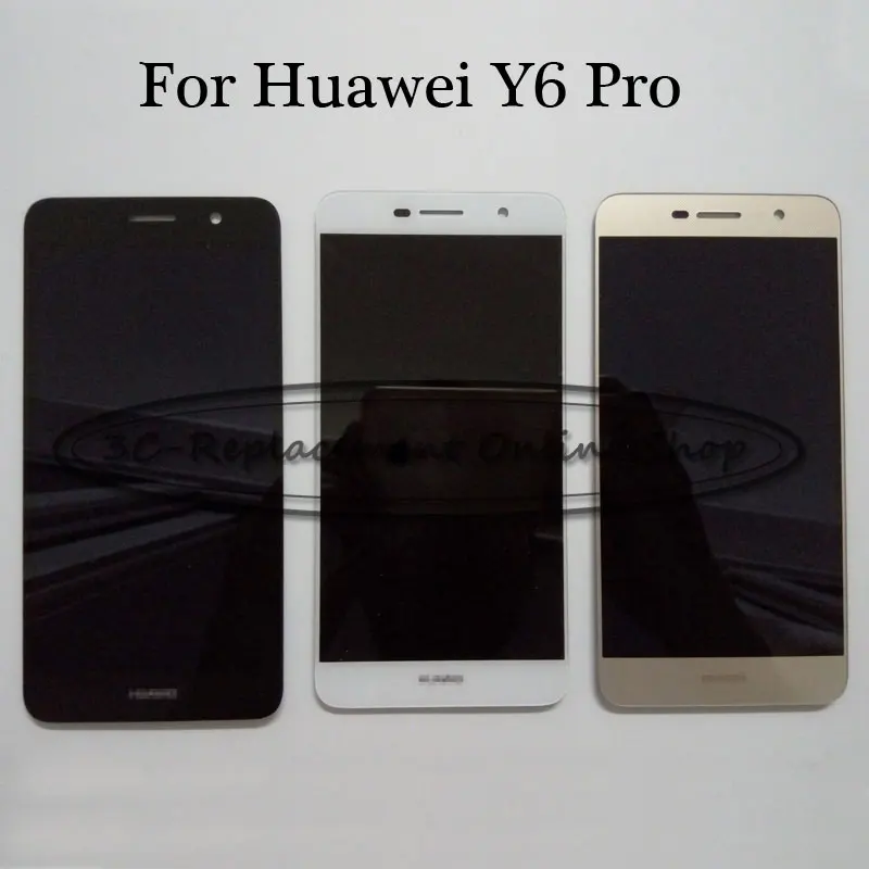 imágenes para Negro/Blanco/Oro 5 pulgadas Para Huawei Y6Pro TIT-U02 Y6 Pro TIT-AL00 Pantalla LCD + Pantalla Táctil Digitalizador Reemplazo del conjunto imágenes para Negro/Blanco/Oro 5 pulgadas Para Huawei Y6Pro TIT-U02 Y6 Pro TIT-AL00 Pantalla LCD + Pantalla Táctil Digitalizador Reemplazo del conjunto