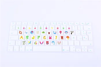 

For All MacBook Pro 13" 15" Retina Animal Spanish Fonts Keyboard Cover Protector Silicone Skin For iMac & MacBook Air 13"