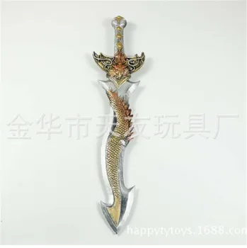 

Safty Children's toy sword Jinlong sword film stage props PU simulation weapon COS anime sword