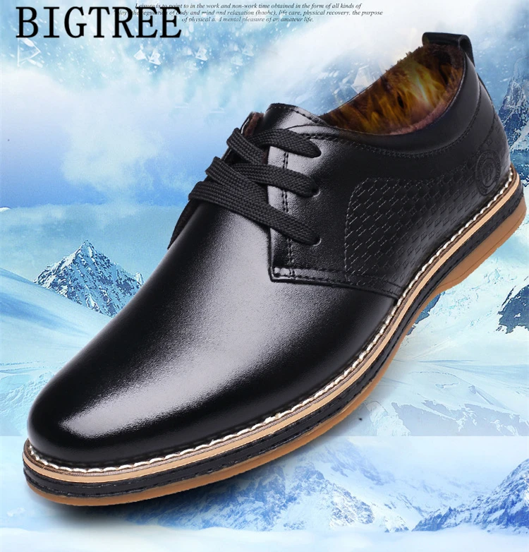 Мужская обувь зимняя обувь из натуральной кожи мужская повседневная обувь г. Мужская Брендовая обувь zapatos de Мужская обувь homme buty meskie ayakkabi