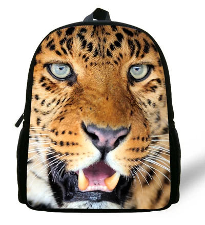 12 дюймов зоопарк рюкзак с изображением Льва школьные рюкзаки в виде животных для детей в виде животных, рюкзак для девочек Повседневное мальчиков школьная сумка школьные сумки и рюкзаки, infantis - Цвет: Прозрачный