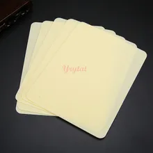 Кожа для обучения татуировкам лист 5 шт./лот пустой простой для татуировки материалы для швейной машинки комплект 20x15 см