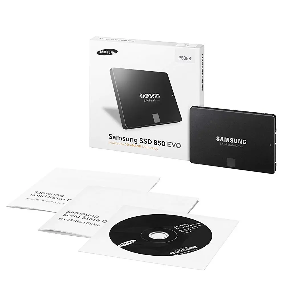 SAMSUNG SSD 4T 850 2,5 дюйма SATA III внутренний SSD 9,5 мм/12,7 мм для настольных ноутбуков SSD