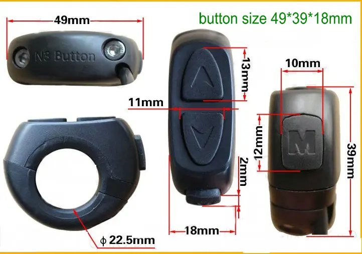W900 DISPLAY switch picture