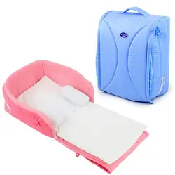 Новая детская кровать Портативный BB ограничившись складные детские пеленки Станина