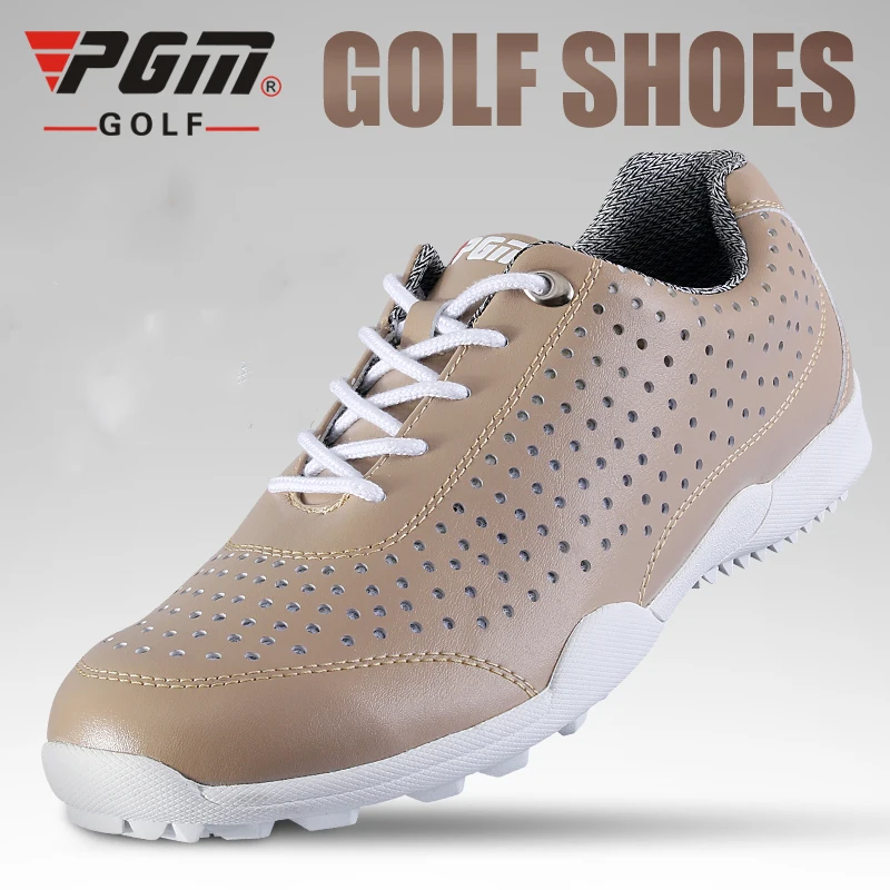 PGM حذاء جولف الصيف في الهواء الطلق المدربين المضادة للانزلاق تنفس جيدة قبضة الغولف رياضة الرجال للماء جولف أحذية رياضية