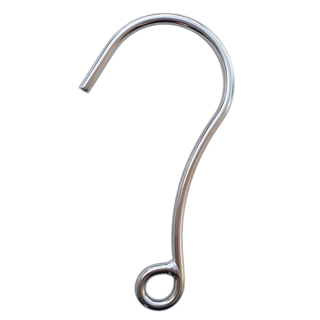 Safety Scuba Diving Dive Single Reef Drift Hook - Marine Grade 316 Stainless Steel
