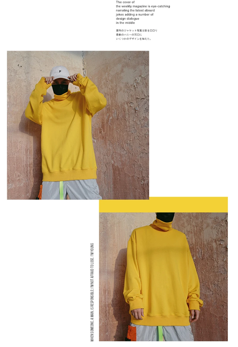 Hoodies Sweatshirts Mens Big Size Street Punk Hip Hop Hoodie Sweatshirt Pullover  (10)