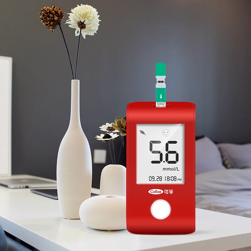 

Cofoe YiRui Diabetic Blood Glucose Meter for Diabetes Test Blood Sugar with Strips and Lancets