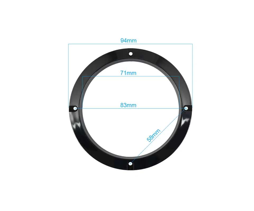 3Inch AIYIMA 2 шт. аудио Динамик s защитный чехол для IPad 3/4/5/6,5 дюймов Защитная сетка решетка "сделай сам" для автомобиля Динамик крышка - Цвет: 3Inch