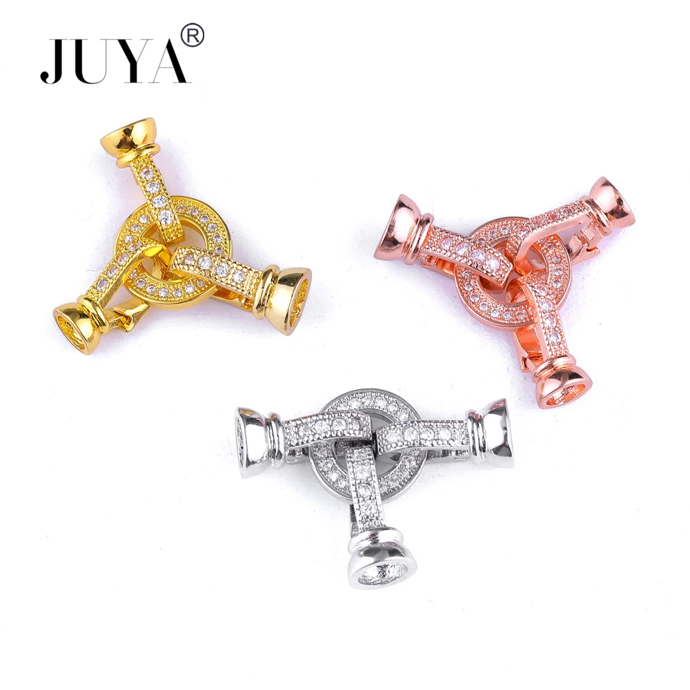 Jewellery Findings Components Bracelets Clasps-Accessories Necklaces Pearl Multi-Strand