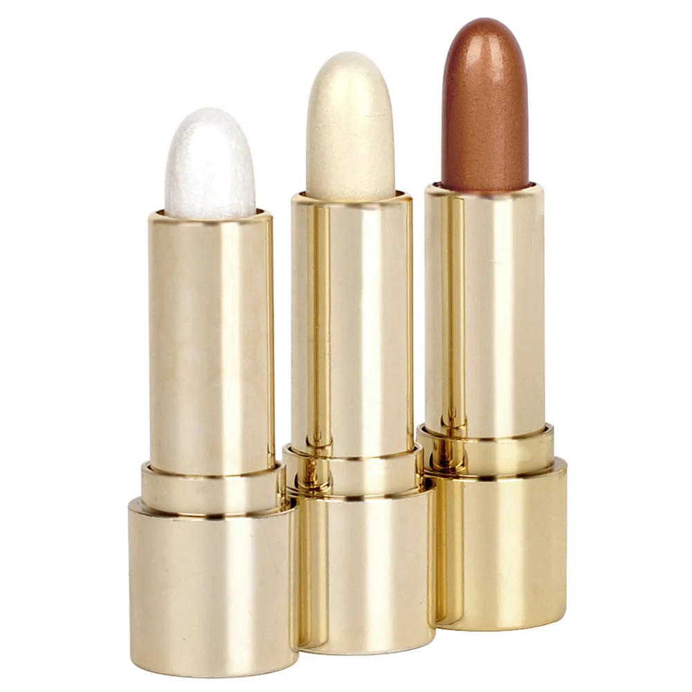 

1PC Waterproof Long Lasting Bronzer Highlighte Stick 3D Face Contouring Makeup Contour Face Brighten Concealer