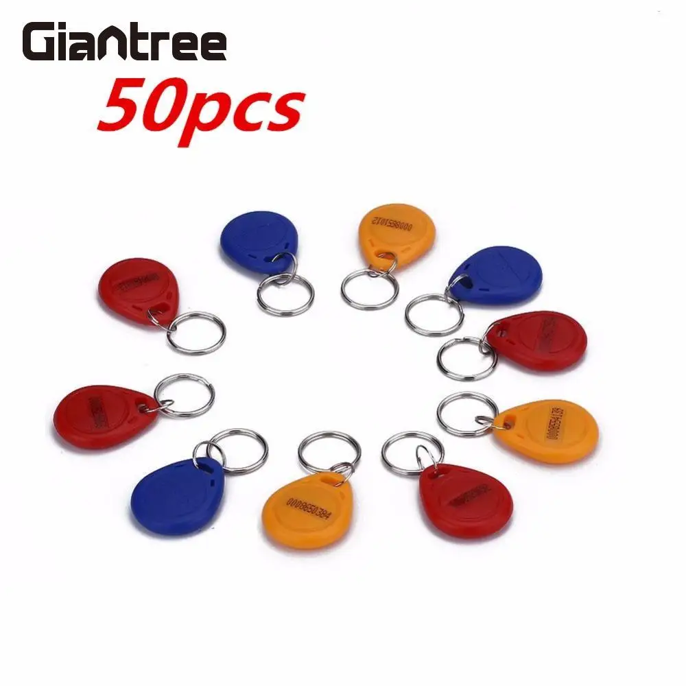 giantree 50pcs 125KHz RFID ID Cards Keyfobs EM4100 Access Control Card