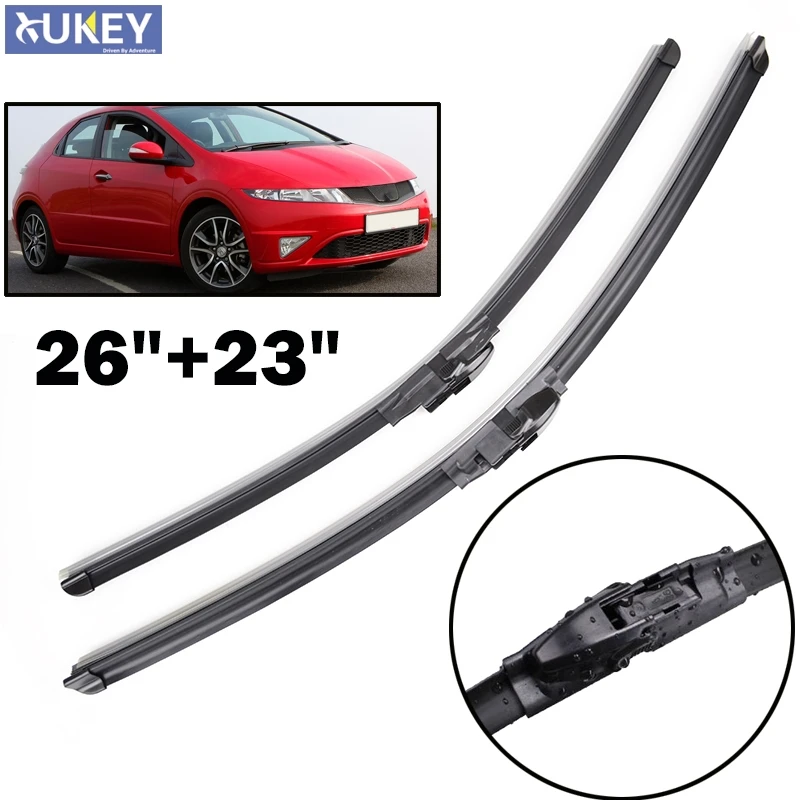 Стеклоочистители Xukey для Honda Civic 8 MK European 2011 2010 2009 2008 2007 2006 2005 26 23 дюйма | Автомобили и