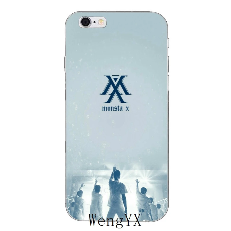 Корея KPOP монста х Мягкий чехол для телефона для samsung Galaxy A9 A8 A7 A5 A3 J8 J7 J6 J5 J4 J3 Plus Prime