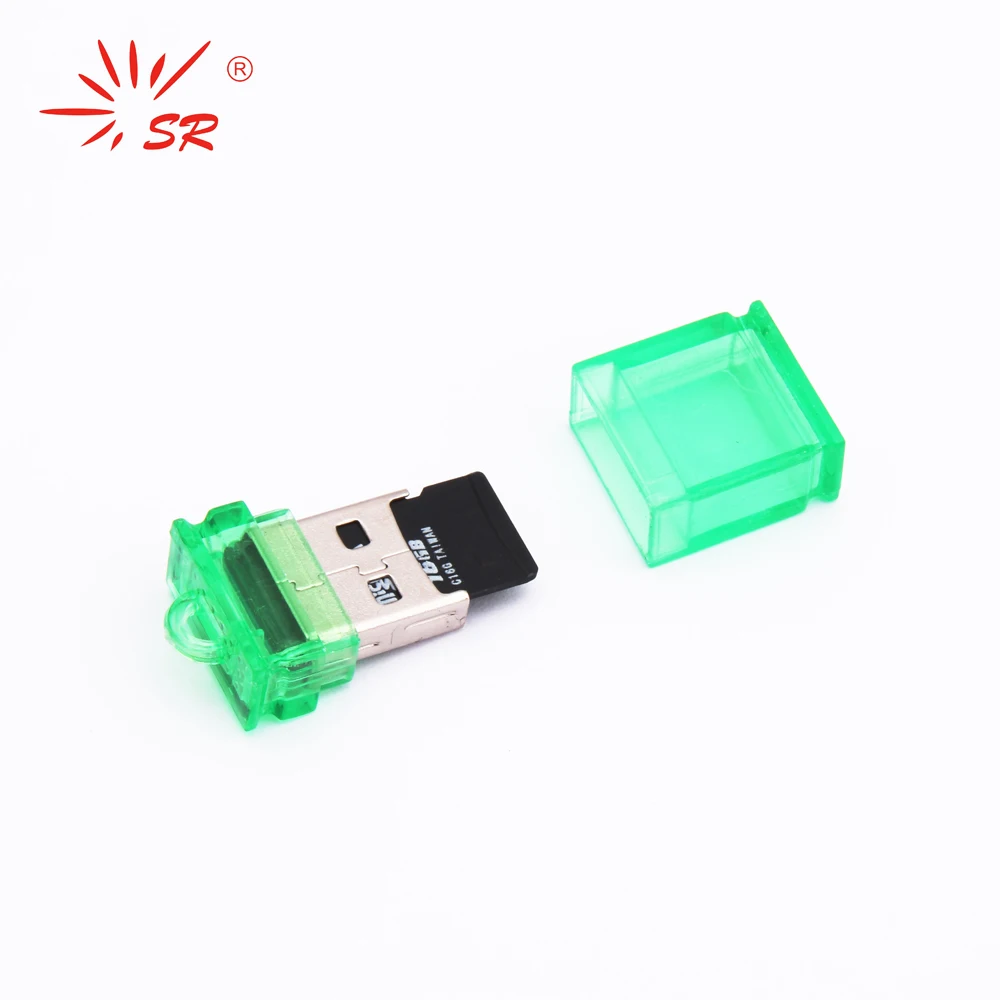 SR Crystal Clear Micro SD Card Reader USB 2.0 Flash Internal Memory OTG Adapter Drive for Laptop Accessories PC