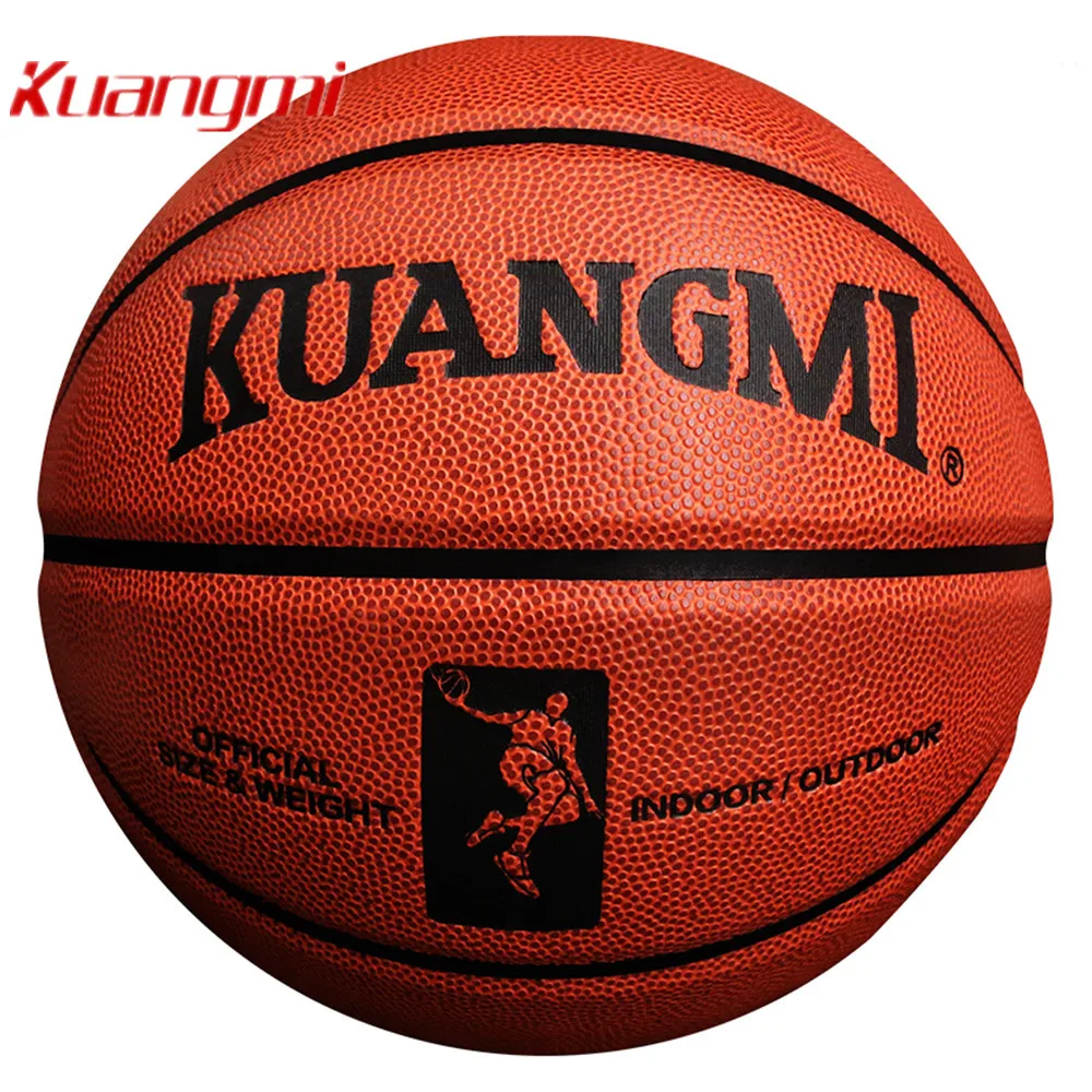 

Kuangmi Size 7 Basketball Game Training Basketball Ball Male Man Outdoor
