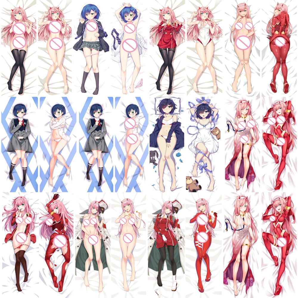 

Sep update Japan Anime DARLING in the FRANXX HIRO & ZERO TWO & ICHIGO otaku Dakimakura pillow cover case hugging Body pillowcase