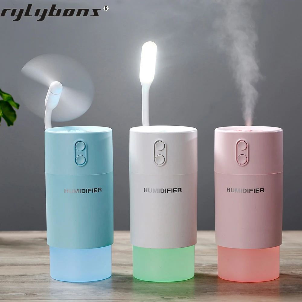 Ultrasonic Car Purifiers Mini Diffusers Car Air Humidifier USB