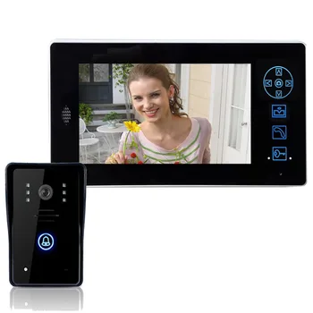 

2.4GHz Digital Wireless Video Door Phone IR Camera + 7 " TFT LCD Color Display