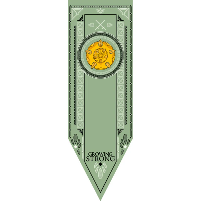 Игра престолов Старк флаг Семьи Флаг домашний декор волк Дракон полиэстер престолов баннер флаг игры украшения - Цвет: Tyrell