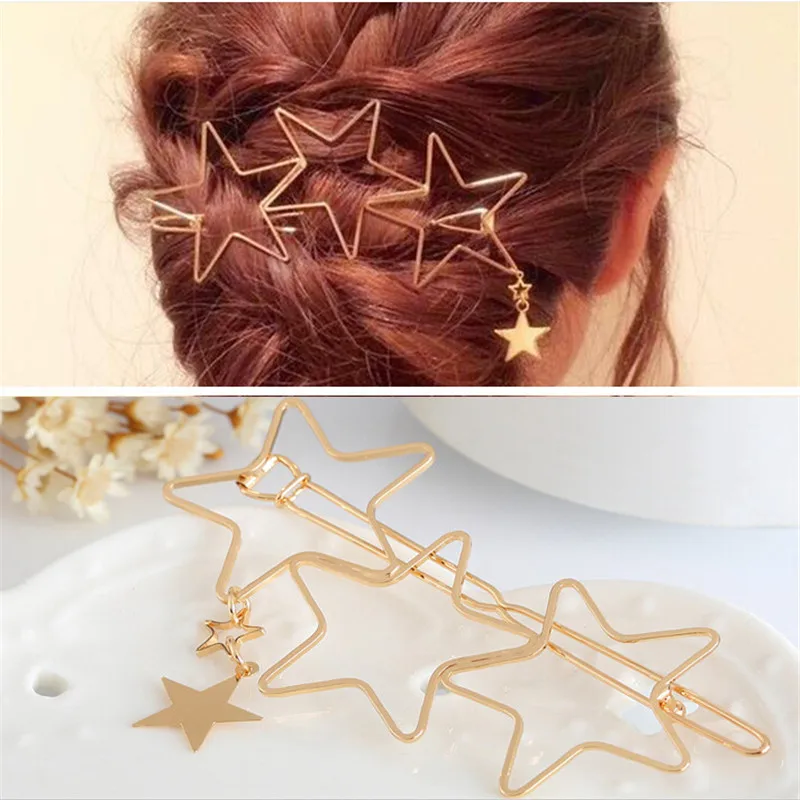 Unique Style Hairpin Hollow Stars Tassel Hair Clips Ornament Hair Accessories Unique Style Hairpin Hollow Stars Tassel Hair Clips Ornament Hair Accessories