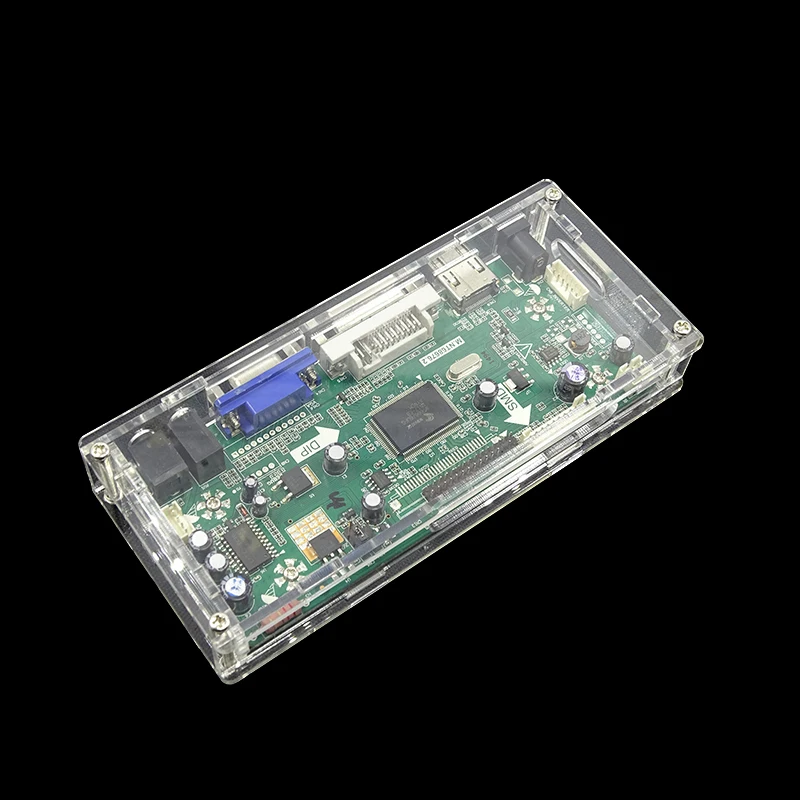 For our M.NT68676 controller driver card motherboard LED/LCD controller driver board transparent Acrylic protective case box