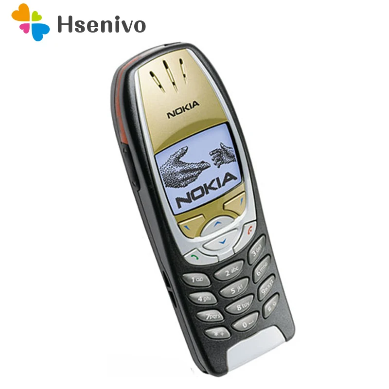 Pаспродажа 6310i Оригинальный разблокированный Nokia 6310i 2G GSM трехдиапазонный Bluetooth классический мобильный телефон Восстановленный