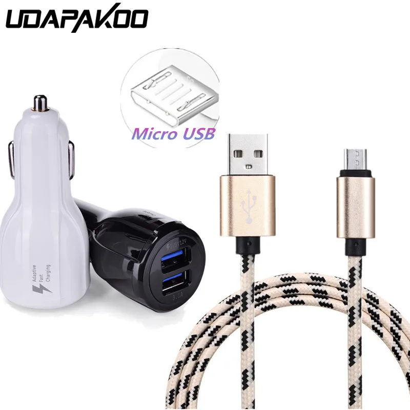 

Adaptive Fast Charge charger or 1m micro usb charger USB for Samsung s3 s4 s6 s7 edge plus for lenovo vibe p1 x2 z2 x3 k5 s1