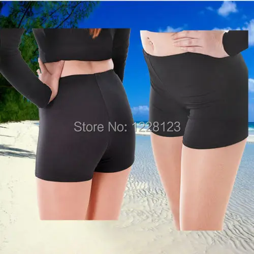 women's boy cut swim shorts