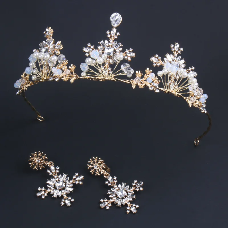 

Wedding Decoration Bridal Wedding Ornaments Alloy Crown Wedding Accessories Bridal Headdress Vintage Crown