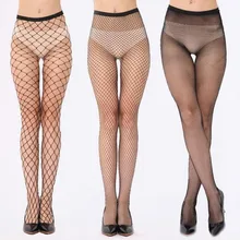 Summer Sexy Mesh Fishnet Tights Women’s Black Slim Mesh Hard Lace Top Garter Belt Thigh-Highs Stockings Hosiery Lingerie Club Party