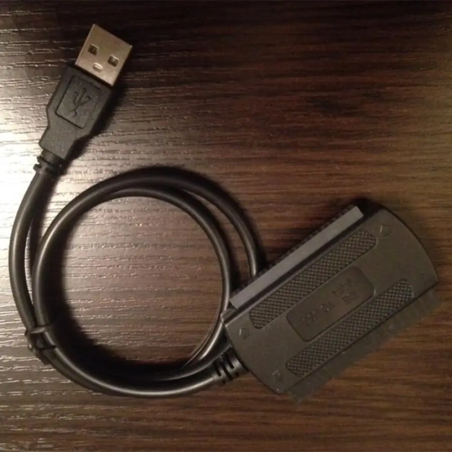 Переходник USB 2018 на IDE SATA Кабель адаптер для жесткого диска 2 0 5 HDD новинка Прямая
