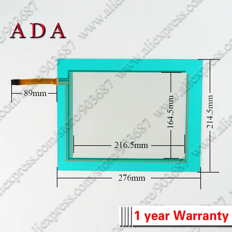 Панель сенсорного экрана стекло для LTP-104F-07 29015.812.005 сенсорный экран дигитайзер