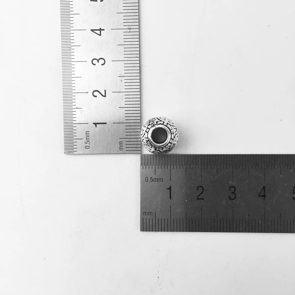 Бусины Черный скорпион 5 мм отверстие, Новая мода 925 пробы серебряные ювелирные изделия трендовый подарок для женщин мужчин подходят браслеты ожерелье