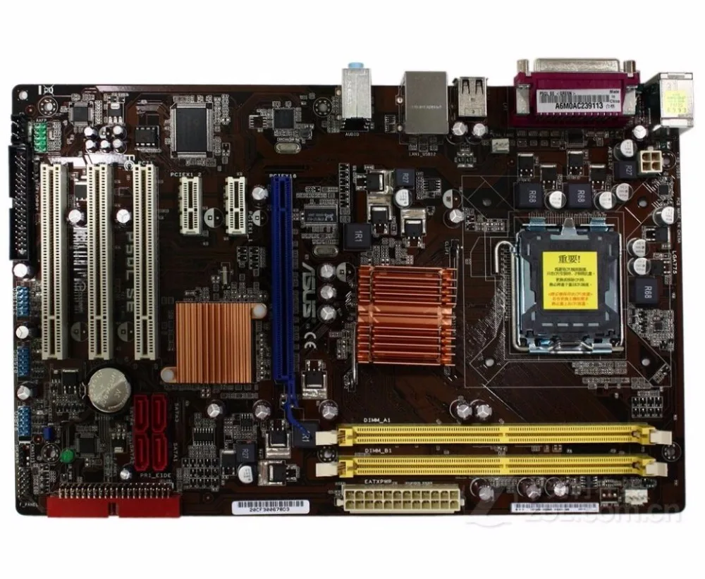 Для ASUS P5QL SE рабочего Материнская плата P43 DDR2 разъем LGA 775 USB2.0 SATA2 поддерживает Q8200