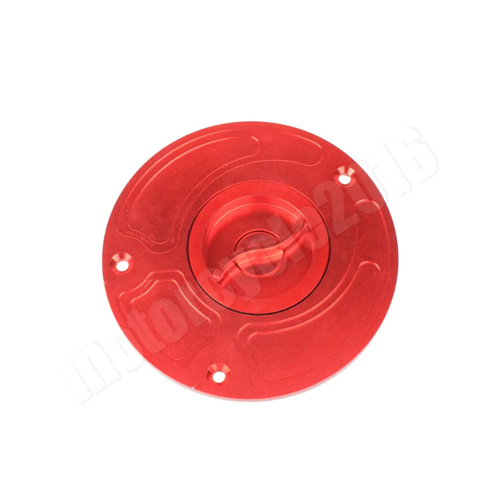 Aluminum Keyless Motorcycle Fuel Gas Tank Cap Cover For Suzuki GSXR600