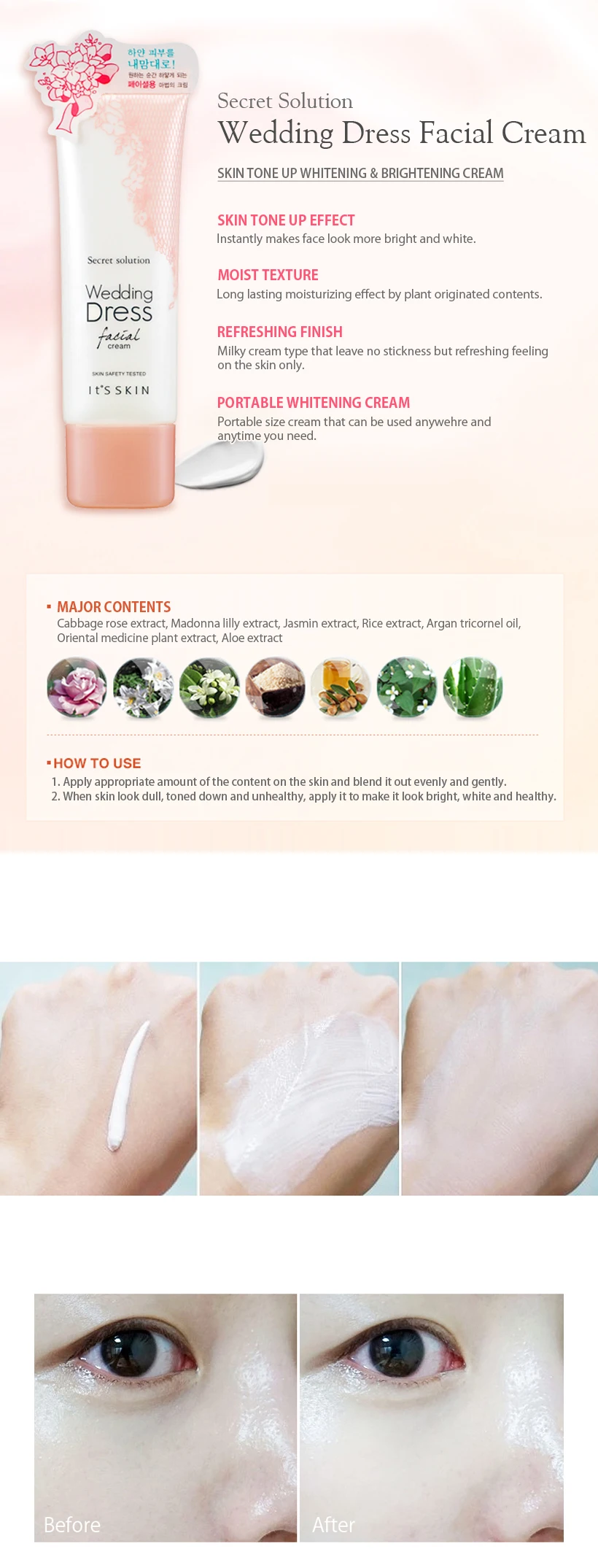 secretsolutionweddingdressfacialcream