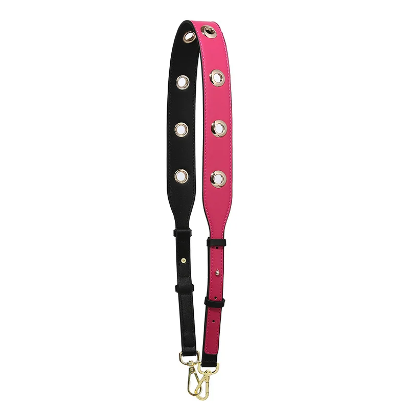 Fashion Circle Wide Shoulder Strap For Bag Leather Strap Handles Long Adjustable Bag Straps Handbag Accessories Crossbody Belt