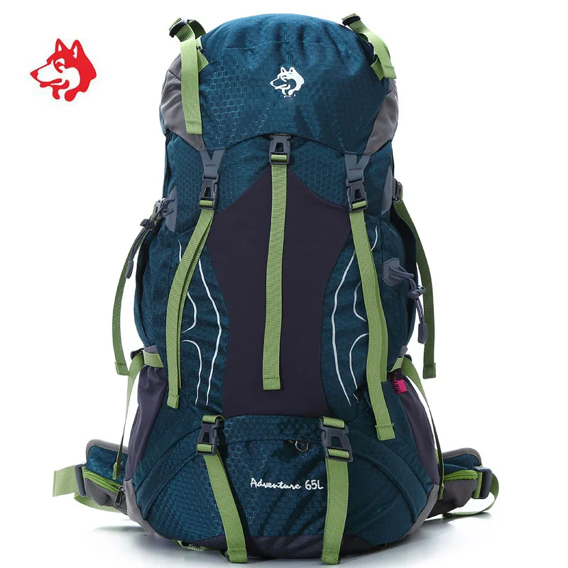 65l Спорт на открытом воздухе Водонепроницаемый путешествия Пеший Туризм Mochila