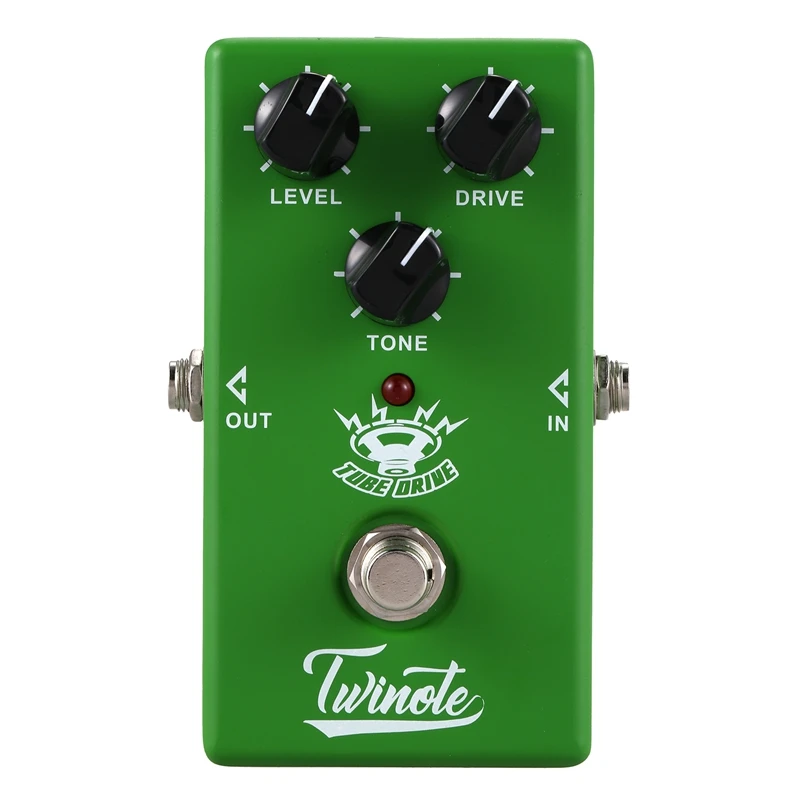 

Twinote Tube Drive Guitar Effect Pedal Overdrive Effects Pedal sound Guitar Pedal