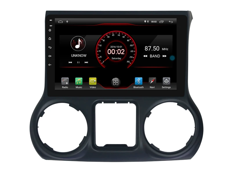 Perfect WITSON 9" FULL HD TOUCH SCREEN Android 9.0 Octa-Core Car GPS Multimedia Navigation for JEEP WRANGLER 2017 Car DVD Player 5