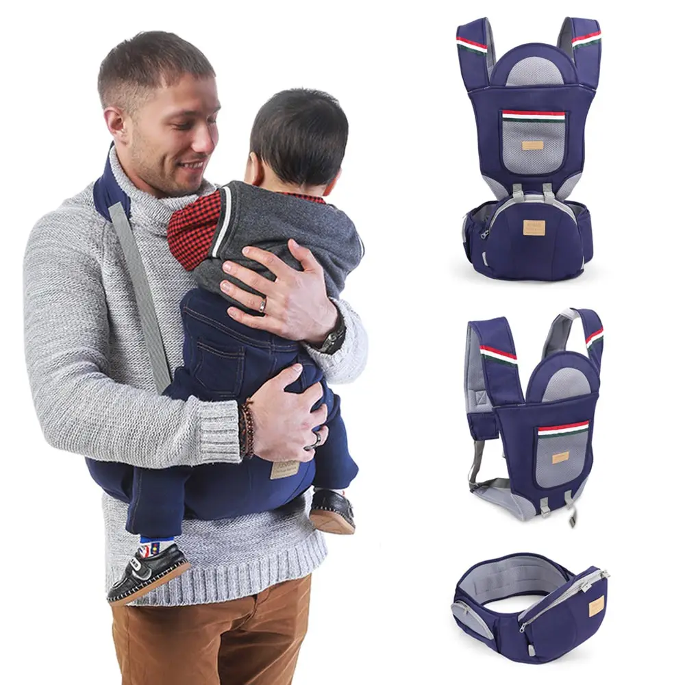 

Ainomi Multifunctional Baby Kids Hip Seat Carrier Waist Stool Walkers Infant Sling Hold Waist Pouch Wrap Backpack Hipseat Belts