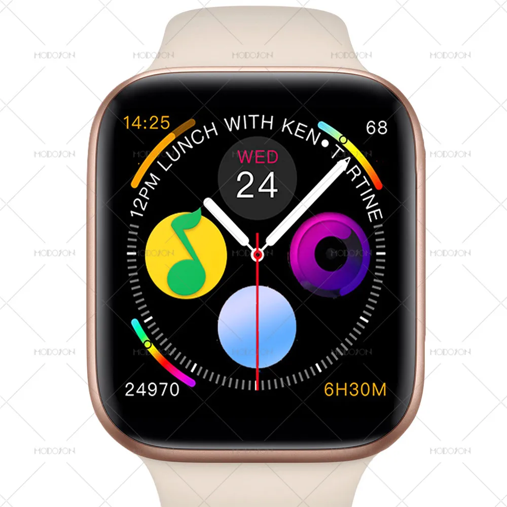 

MODOSON Smart Watch iwo 9 Series 5 4 GPS Motion Track Smartwatch ECG Heart Rate Monitor iwo 8 10 For Apple iphone Android Phone