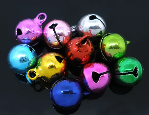 

DoreenBeads Alloy Charm Pendants Bell Mixed 14mm(4/8")x 10mm(3/8"),6 PCs