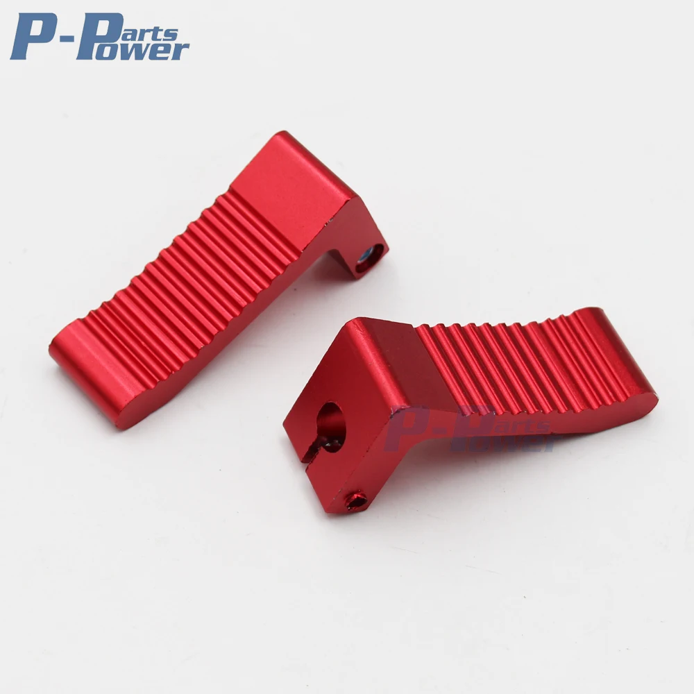 RED PERFORMANCE ALLOY FOOT PEG REST 43CC 47CC 49CC MINI POCKET ROCKET