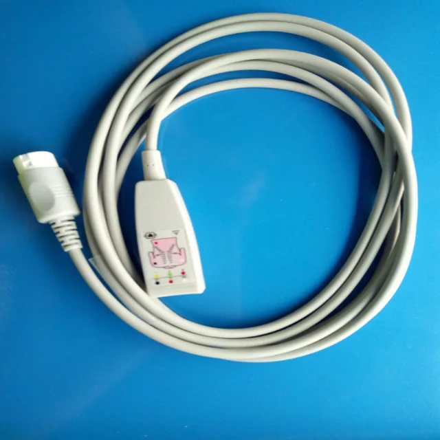 Совместимый hp M1669A M1668A M1663A кабель дальней связи ecg 12 pin к DG type 3 Lead 5 lead 78534C M1001A/B M1002A/B