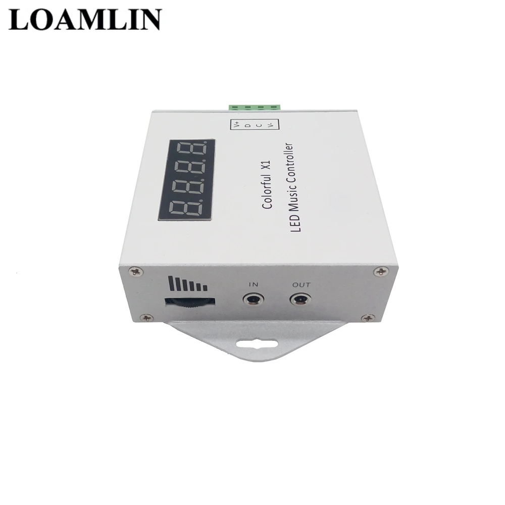 Контроллер светодиодной ленты WS2812B WS2811 SK6812 USC1903 музыкальный цветной X1/X2 Фотовход